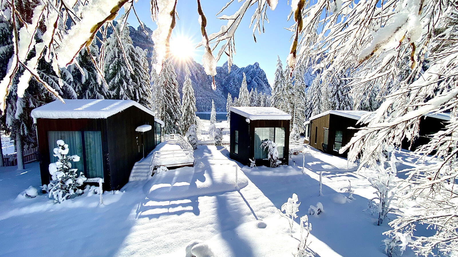 Last Minute - Winter am See und Schlafen unter Sternen