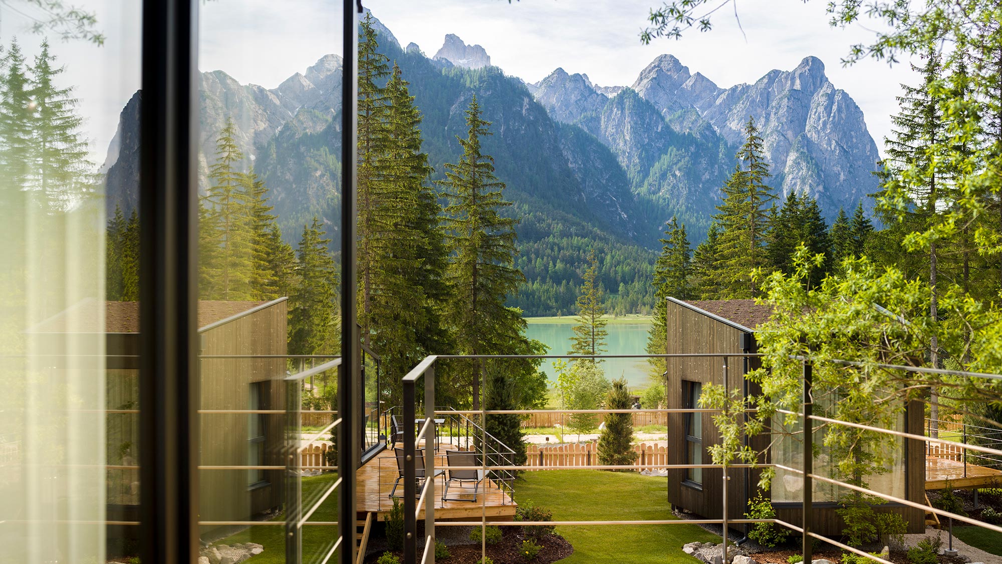 Exclusive Skyview Chalets at Lake Dobbiaco