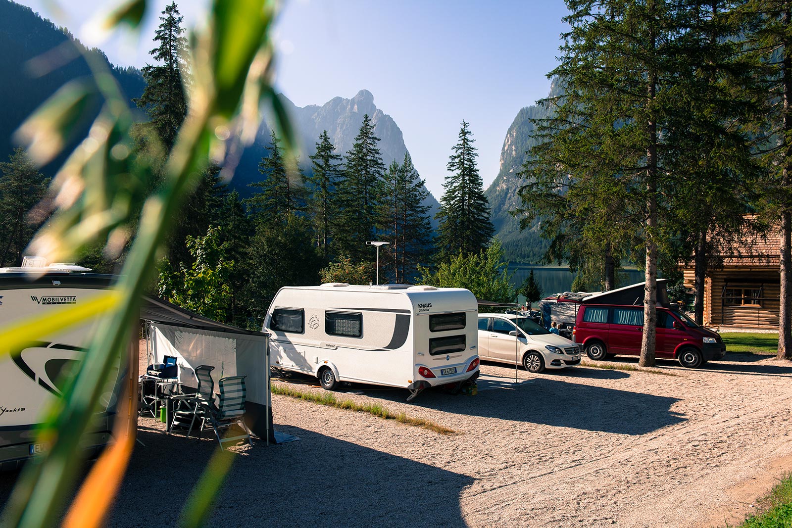 Abstellplatz Camper & Autos - Camping Toblacher See
