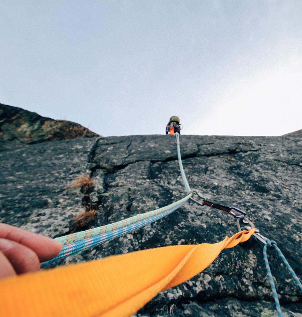 Arrampicata nelle Dolomiti